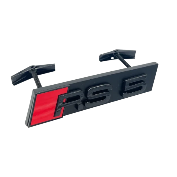Svart emblem Audi RS5 Motorkod