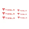 Tesla Bromsdekaler Stickers 6-Pack - Bild 3