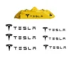 Tesla Bromsdekaler Stickers 6-Pack - Bild 2