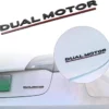 Tesla Dual motor emblem Fler färger