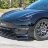Tesla Model 3 frontspoiler läpp V.2 - Bild 2