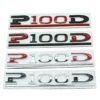 Tesla P100D emblem Model S, X, Y, 3 Fler färger