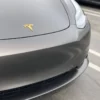 Tesla emblem Krom Bak och fram 3, Y - Bild 4