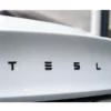 Tesla emblem Set Huv lucka Blank / matt svart - Bild 3
