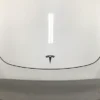 Tesla emblem Set Huv lucka Blank / matt svart - Bild 2