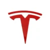 Tesla emblem front lucka Blanksvart 3, Y - Bild 7