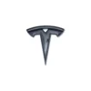 Tesla ratt emblem blanksvart Tesla emblem "T" - Bild 2