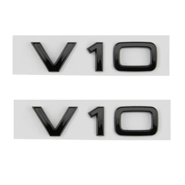 V10 emblem till VW Audi Skoda 2-pack