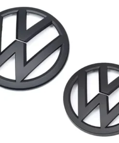 VW Emblem MK7 Mattsvarta