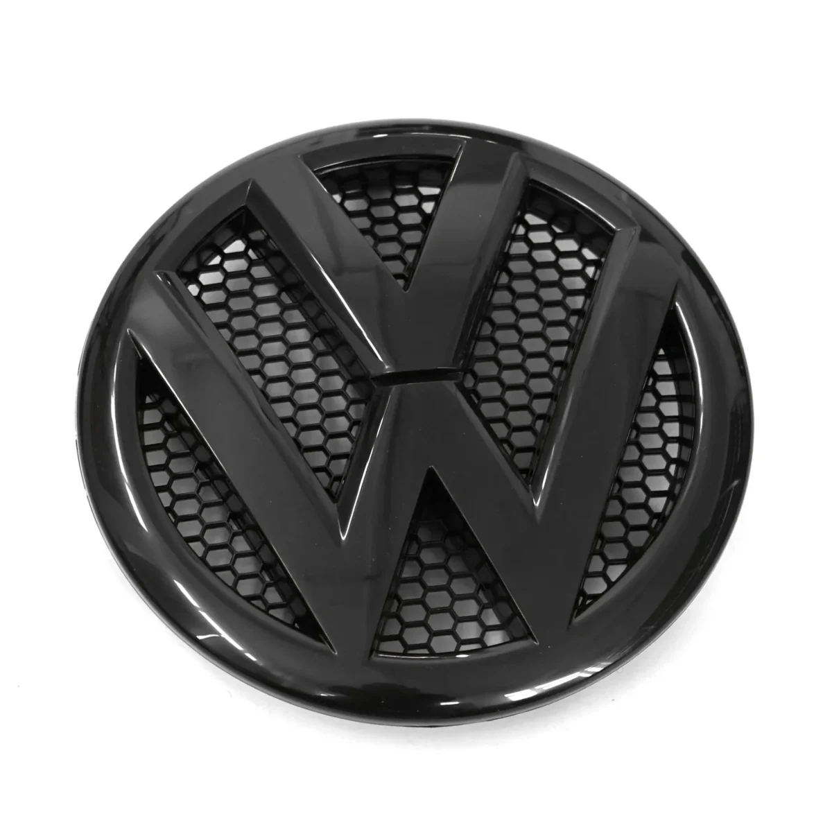 VW Volkswagen T5 Emblem Blanksvart Fram & Bak