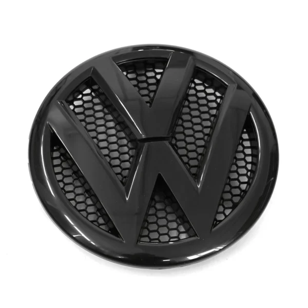 VW Volkswagen T5 Emblem Blanksvart Fram & Bak