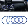 Ventilations ringar Mercedes BLÅ A, B, Cla, Gla