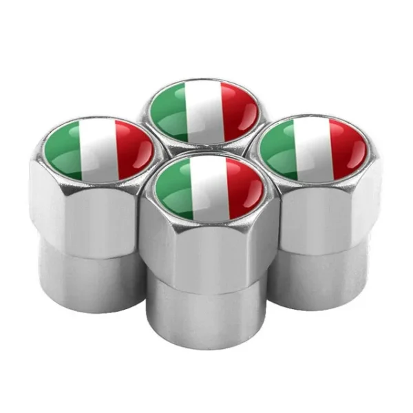 Ventilhattar Italienska Flaggan Italien