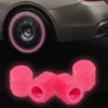 Ventilhattar självlysande neon rosa