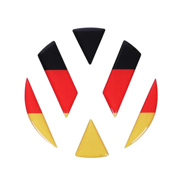 Volkswagen Dekal tyska flaggan mk7 mk7.5
