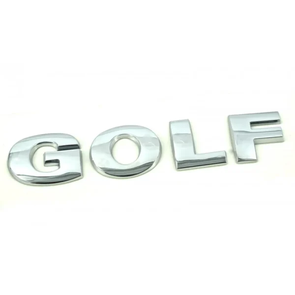 Volkswagen Golf Modellbeteckning Silver Emblem