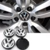 Volkswagen VW emblem centrumkåpor 4-Pack