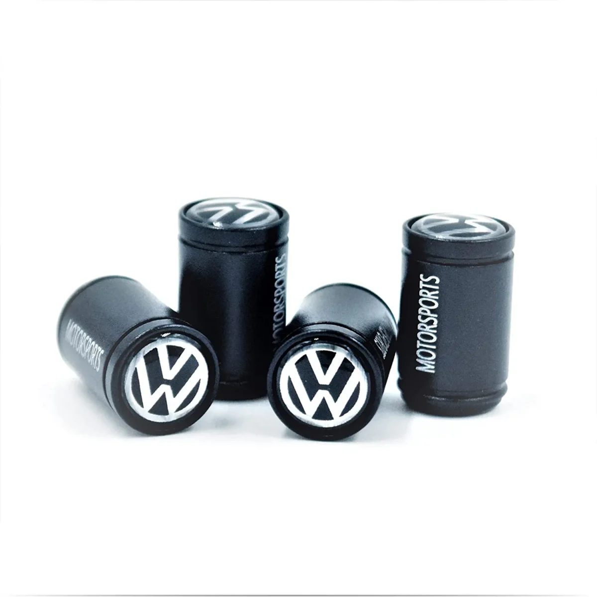 Volkswagen Ventilhattar svart & krom