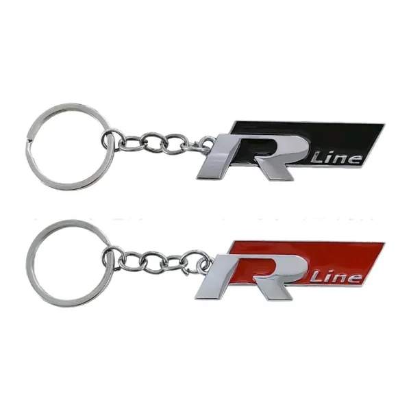 Volkswagen nyckelring R-line Rline i metall