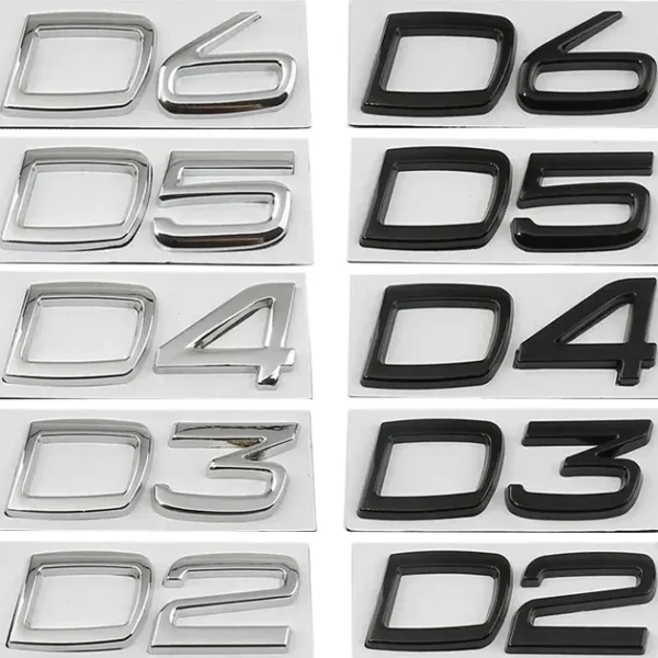 Volvo Emblem D2 D3 D4 D5 D6