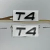 Volvo emblem T4 Svart / krom