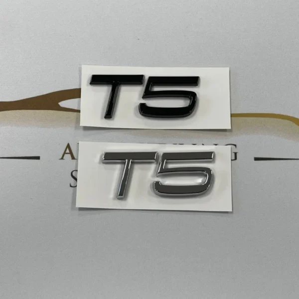 Volvo emblem T5 blank / krom