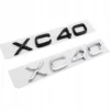 Volvo emblem XC40 Svart & Krom