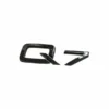 Audi Q7 emblem Silver / Svart