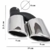 Audi A5 Diffuser S5-look 12-16 Sportback - Bild 5