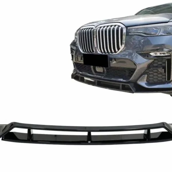 Bmw X7 frontspoiler G07 blanksvart