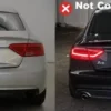 Audi A5 Diffuser S5-look 12-16 Sportback - Bild 4