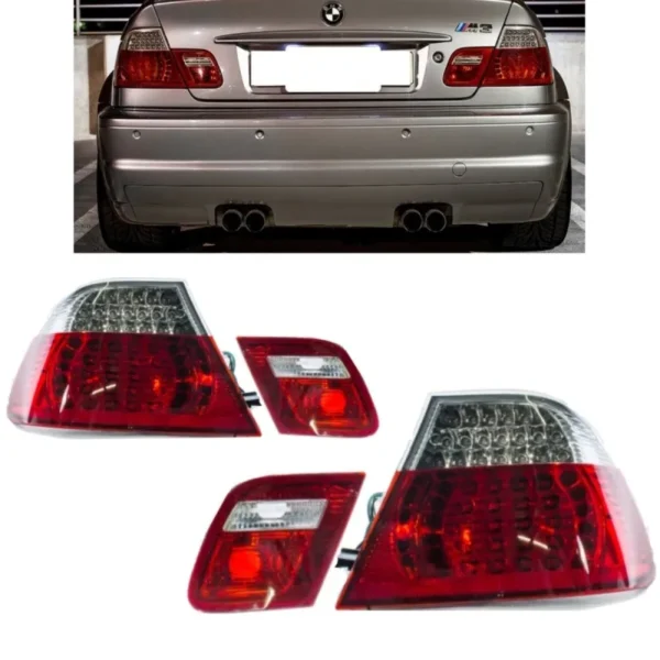 baklyktor Bmw E46 Coupe Sats led 99-03