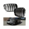 Bmw Grill E81 E82 E88 Dubbelribb Njurar - Bild 2