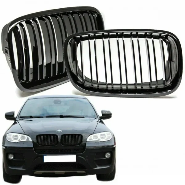 Sportgrill Svart BMW X5 E70 / X6 E71