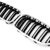 Dubbelribb grill Krom BMW 5-Serie F10 F11 M5 look - Bild 3