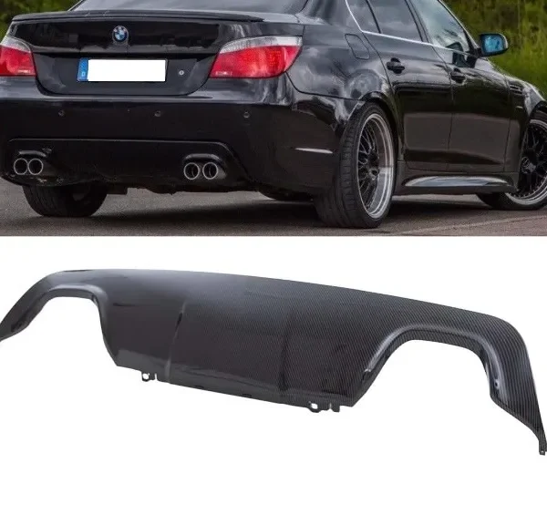 Bmw E60/E61 Diffuser Kolfiber Look