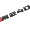 Bmw Modellbeteckning M240i Svart Motorkod M240i emblem - Bild 3