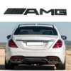 Mercedes Amg emblem Mattsvart - Bild 2