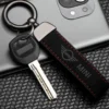 Mini nyckelring Alcantara nyckelring nyckelhänge