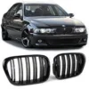 Grill njurar BMW E39 M Dubbelribb Pianosvart - Bild 2