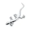Audi gecko ödla quattro emblem svart - Bild 5