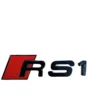 Blanksvart Emblem Audi RS Baklucka - Bild 3