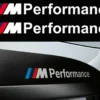 Bmw logo M-Performance dekaler stickers 2-Pack GRÅ - Bild 3