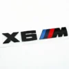 Bmw emblem X6M Svart Modellbeteckning X6 M - Bild 3