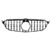 Mercedes-Benz C63 AMG Grill GTR 15-18 Svart / Krom - Bild 6