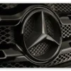 Mercedes Benz stjärna Grill Svart Blank - Bild 3